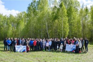 Работники АО «Транснефть – Прикамье» приняли участие в международной акции «Сад памяти»