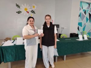 Розалина Валькова из Лениногорского района проголосовала впервые