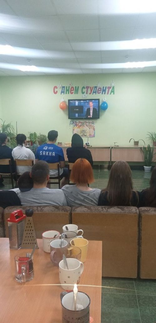 В общежитии Лениногорского нефтяного техникума весело прошел День студента