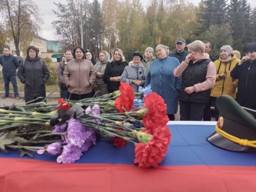 В Лениногорске простились с погибшим в СВО земляком