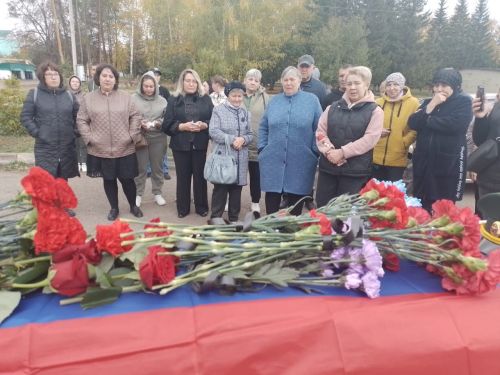 В Лениногорске простились с погибшим в СВО земляком