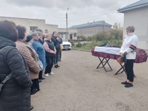 В Лениногорске простились с погибшим в СВО земляком