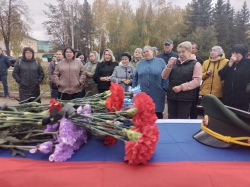 В Лениногорске простились с погибшим в СВО земляком