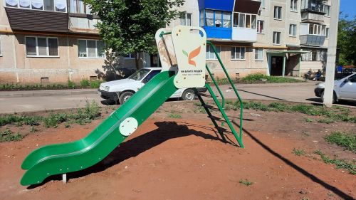 10 новых детских площадок появились в Лениногорске