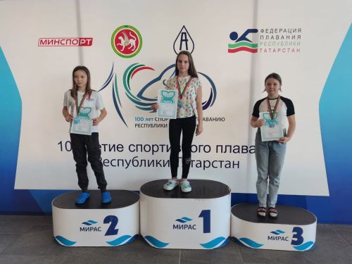 Лениногорцы заняли призовые места в соревнованиях по плаванию