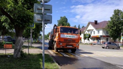 В Лениногорске пройдет промывка улиц