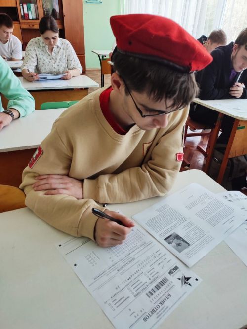 В Лениногорске состоялся «Диктант Победы»