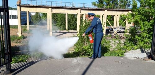 Работники Лениногорского городского суда прошли противопожарный инструктаж