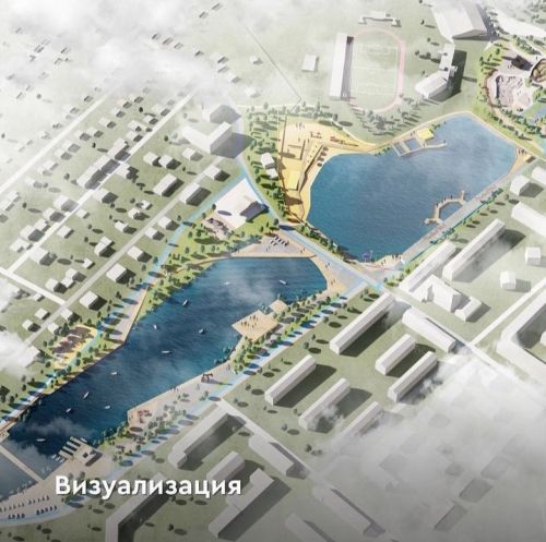 В Лениногорске начались работы по благоустройству каскада прудов
