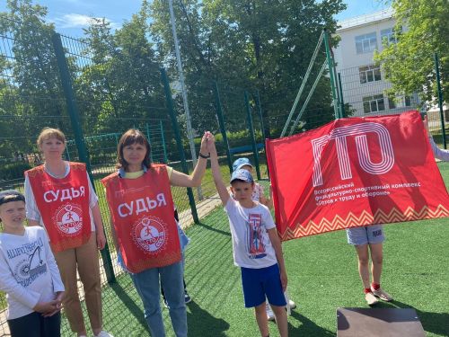 В пришкольных лагерях Лениногорска дети  активно сдают нормы комплекса ГТО