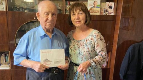 Почетного гражданина Лениногорска поздравили с 95-летием