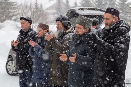 В Лениногорске прошли традиционные лыжные соревнования мусульман Татарстана