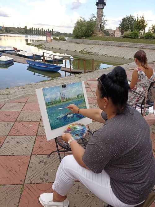 В Лениногорске проходит пленэр художников
