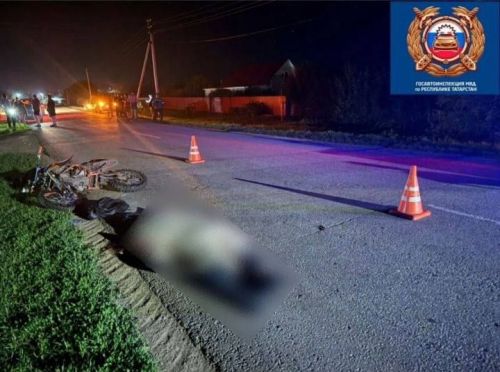 В Лениногорском районе 15-летний подросток на питбайке врезался в лошадь и погиб