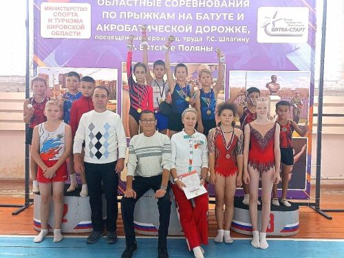Прыгуны на батуте из Лениногорска вернулись с наградами с областных соревнований