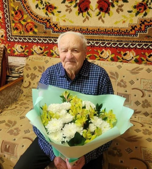 Старожилу Лениногорска Дмитрию Рукавишникову исполнилось 98 лет