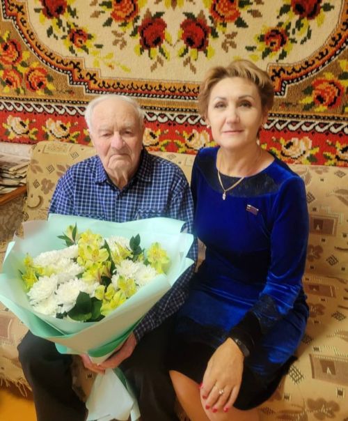 Старожилу Лениногорска Дмитрию Рукавишникову исполнилось 98 лет