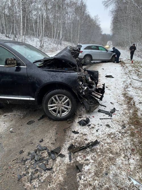 В Альметьевском районе произошло смертельное ДТП с участием 6 автомобилей