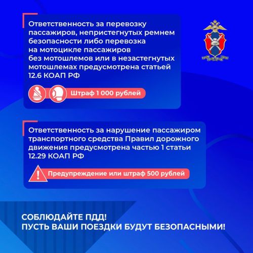 Обязанности пассажиров транспортных средств