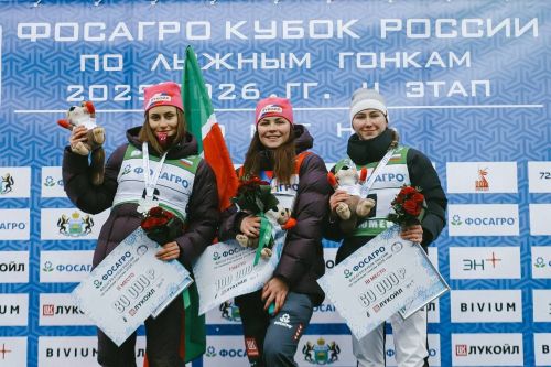 Татарстанские спортсмены выиграли два золота и бронзу в спринте на II этапе Кубка России по лыжным гонкам