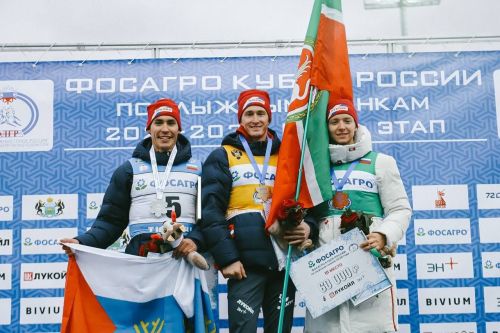 Татарстанские спортсмены выиграли два золота и бронзу в спринте на II этапе Кубка России по лыжным гонкам