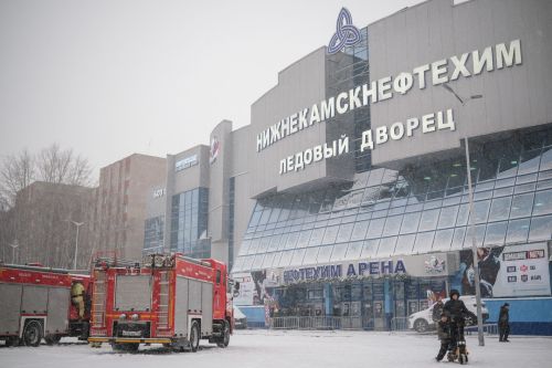 В Татарстане пожарные устроили настоящее шоу для зрителей