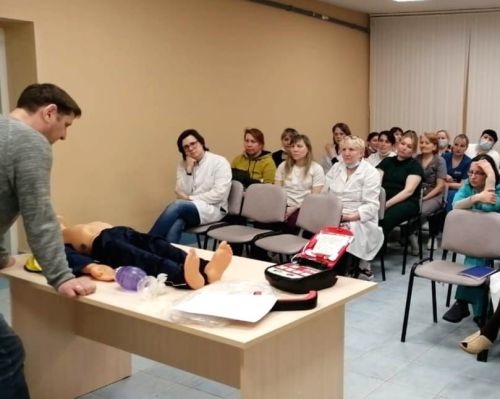 В Лениногорской детской поликлинике прошло обучение по оказанию неотложной помощи