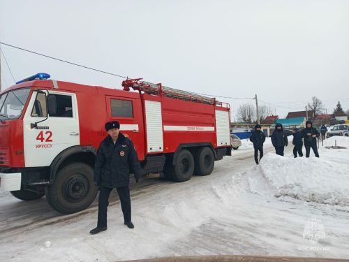 В Татарстане пожарный извещатель предотвратил трагедию в многодетной семье
