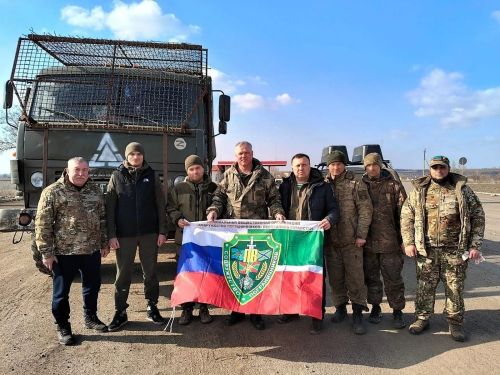 Содружество пограничников Лениногорска получило благодарность от штурмового отряда СВО