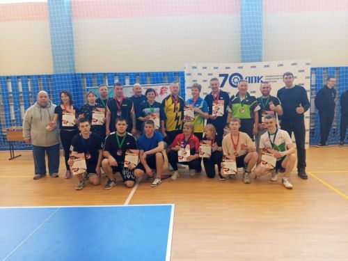 В Лениногорске прошёл чемпионат города по настольному теннису