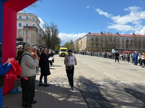 В Лениногорске прошла 68-ая первомайская эстафета