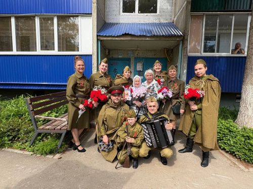 К 80-летию Победы в Лениногорске поздравили ветеранов