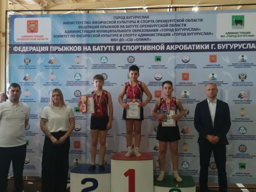 Прыгуны на батутах из Лениногорска завоевали призовые места на Летнем Первенстве