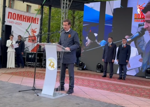 Министр цифрового развития Айрат Хайруллин поздравил жителей Лениногорска в Днём Победы