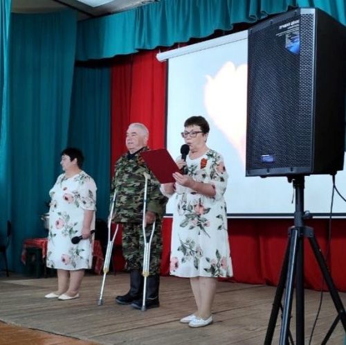 В селе Мичурино Лениногорского района прошло театрализованное представление