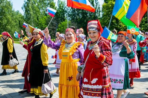 Парады дружбы народов прошли по всему Татарстану