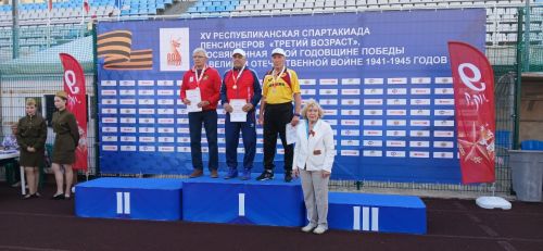 Пенсионеры из Лениногорска заняли призовые места на республиканской спартакиаде в Казани