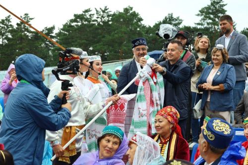 На V Международном шахтерском Сабантуе побывали жители Лениногорска