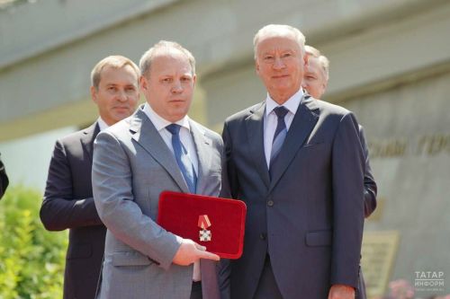 Патрушев вручил Зеленодольскому судостроительному заводу орден «За доблестный труд»
