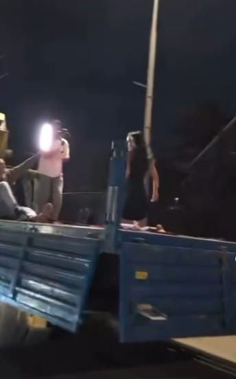 В Лениногорске водитель и пассажиры нарушили ПДД ради эффектных кадров