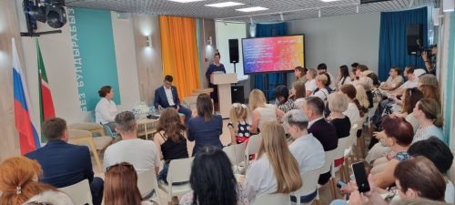 В Лениногорске на открытии Доброцентра прошла акция по знанию ПДД