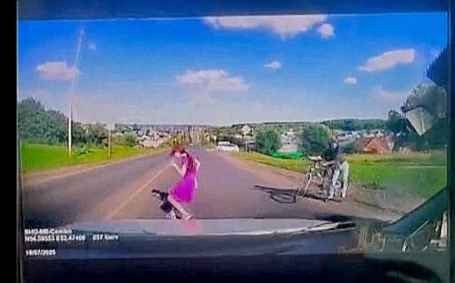 В Лениногорске девочка выбежала на проезжую часть прямо перед машиной