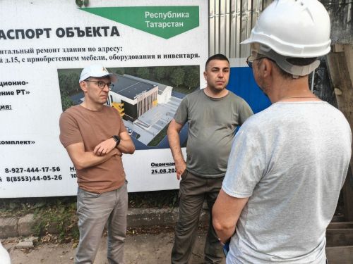 В Лениногорске полным ходом идут строительные работы на ключевых объектах