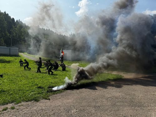 В Лениногорске в детском оздоровительном лагере прошли патриотические игры