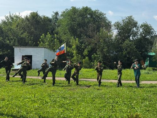 В Лениногорске в детском оздоровительном лагере прошли патриотические игры