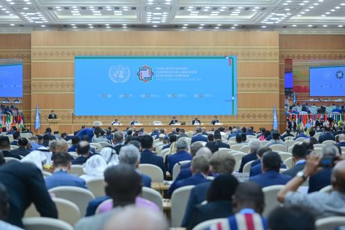 Раис Татарстана Рустам Минниханов в составе делегации России принимает участие в работе Конференции ООН