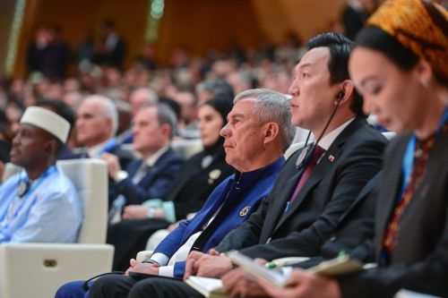 Раис Татарстана Рустам Минниханов в составе делегации России принимает участие в работе Конференции ООН