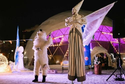 Фестиваль «Курше» подарил татарстанцам настоящую зимнюю сказку