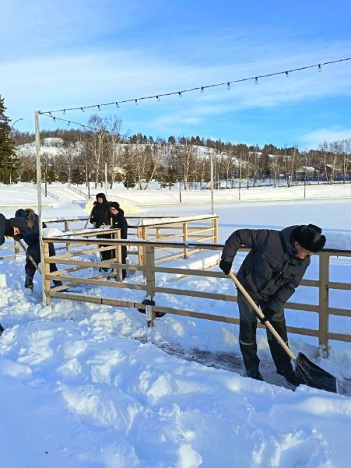 В Лениногорске готовится новая удобная точка для крещенского купания