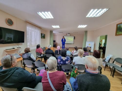 С жителями серебряного возраста Лениногорска говорили о безопасности на дорогах